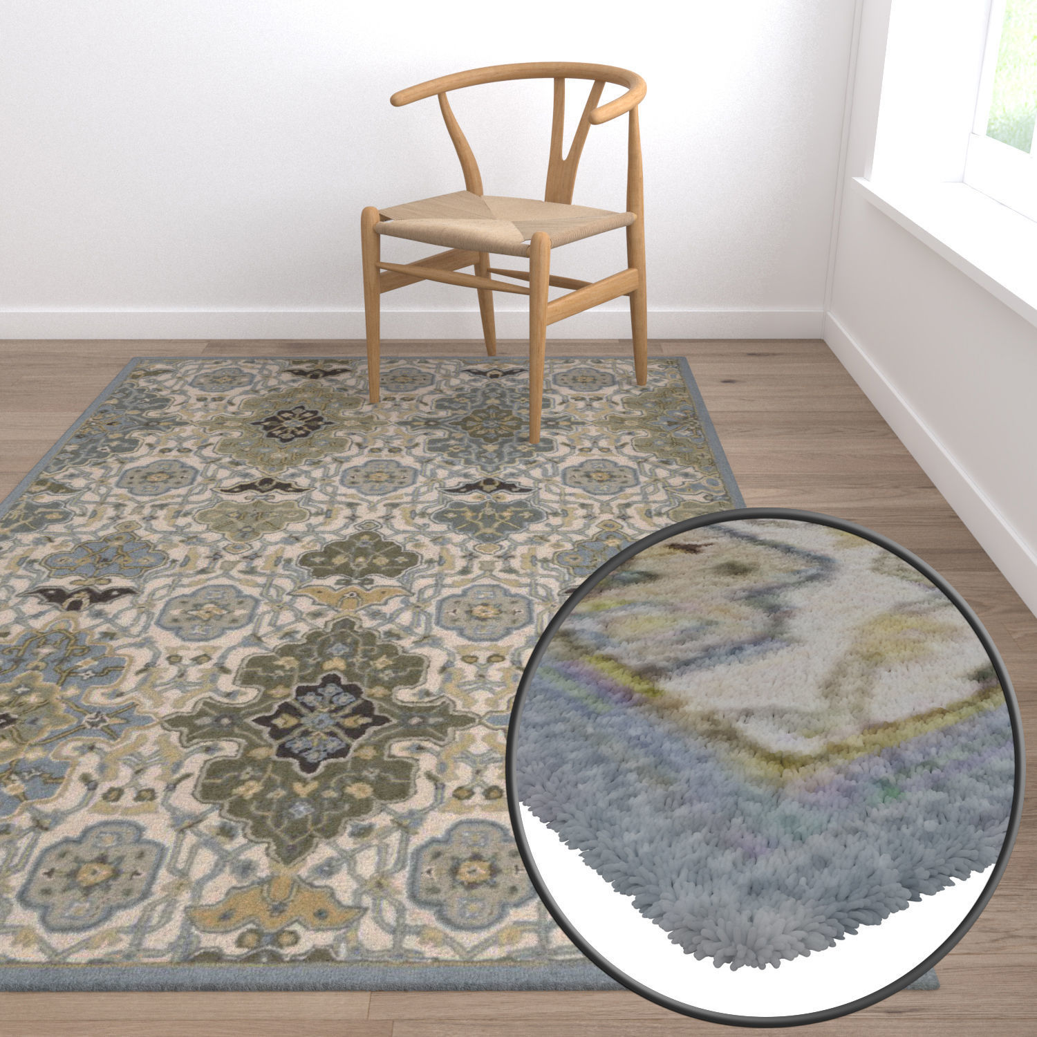 Rug Set 1193 3D model_5