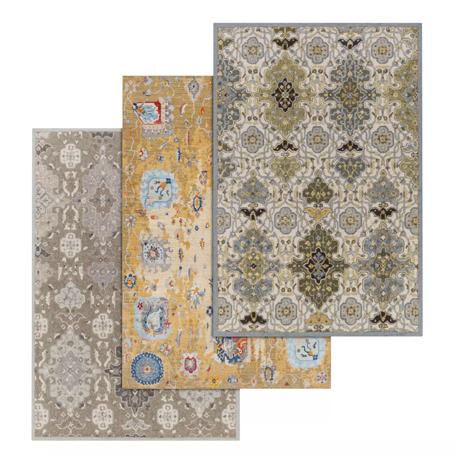 Rug Set 1193 3D model_0