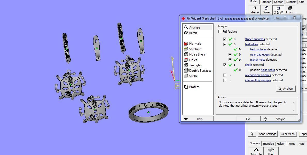 Ring and Earrings 73 3D print model_6