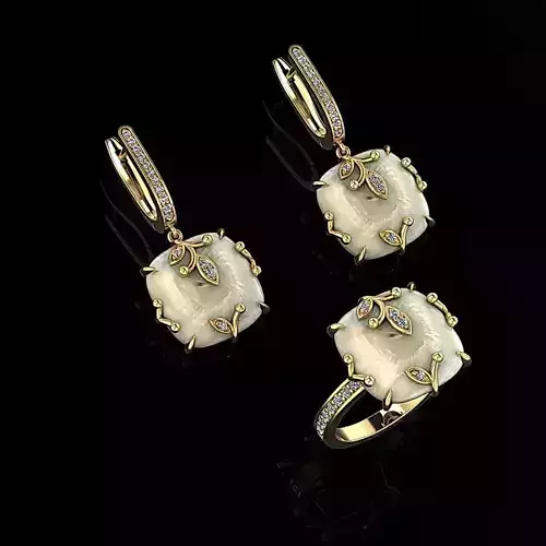 Ring and Earrings 73