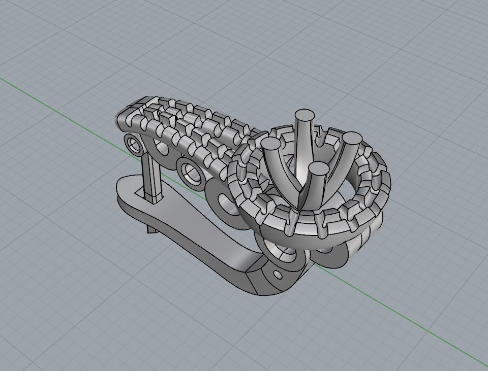 Ring and Earrings 74 3D print model_10