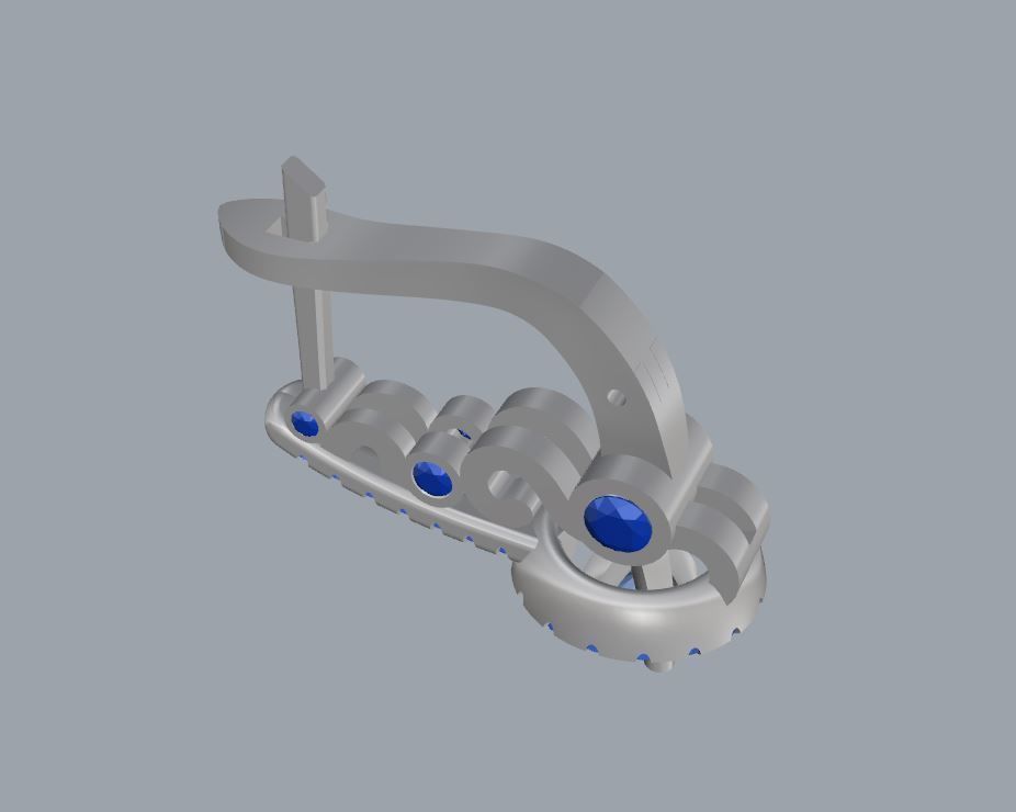 Ring and Earrings 74 3D print model_5