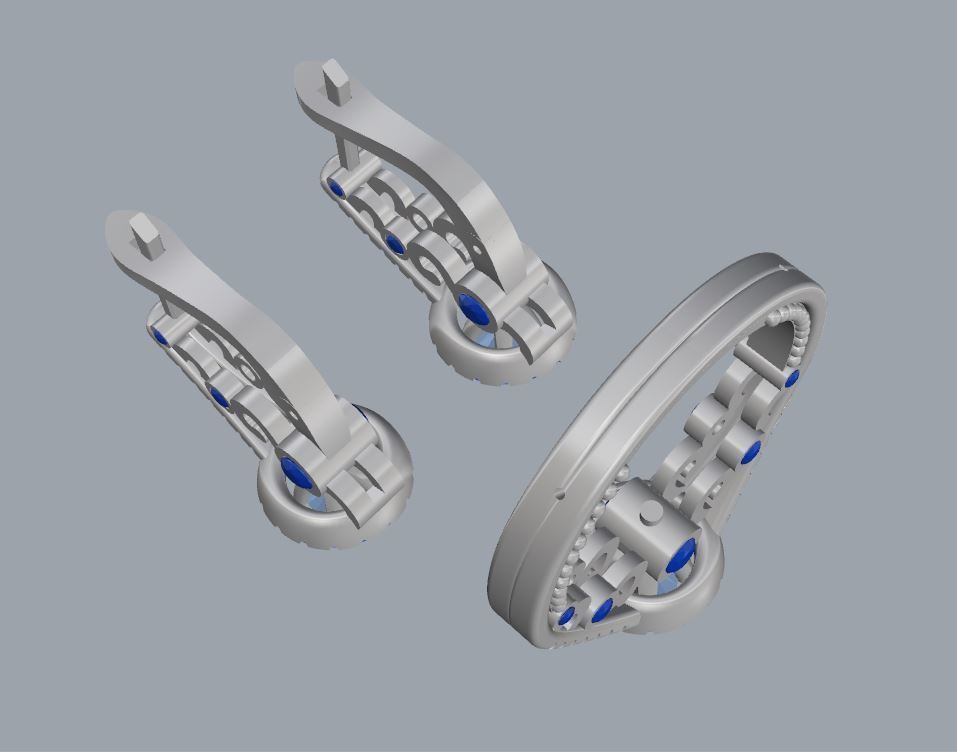 Ring and Earrings 74 3D print model_8