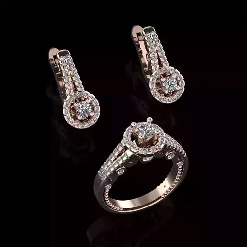 Ring and Earrings 74