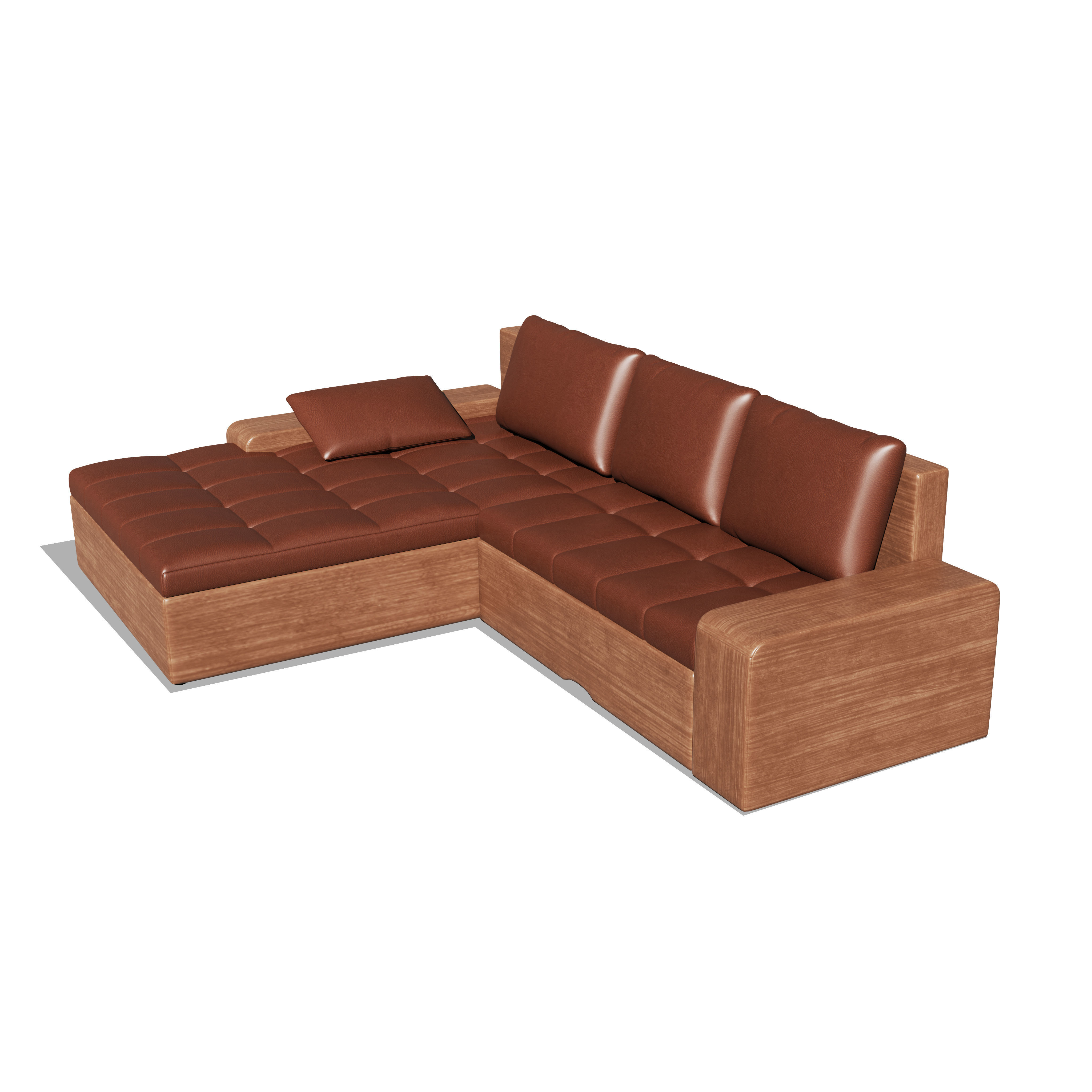 Big Sofa 3D model_2