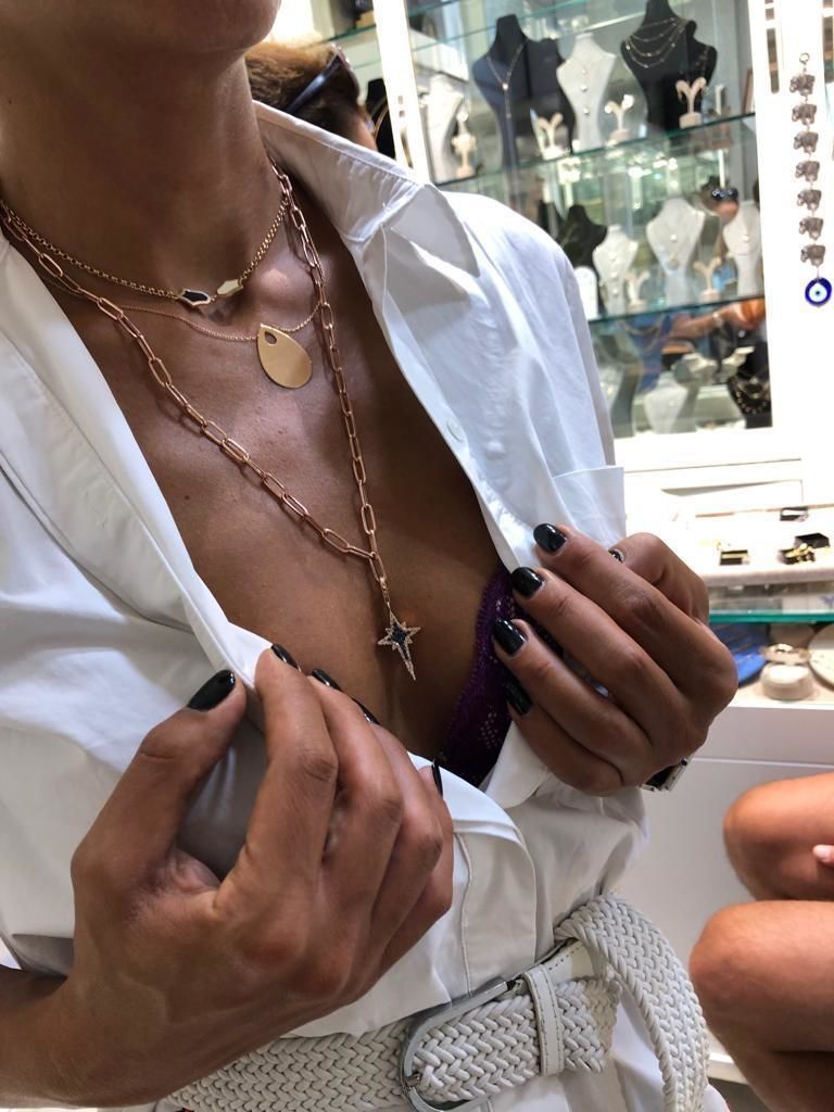 North Star Necklace 3D print model_5