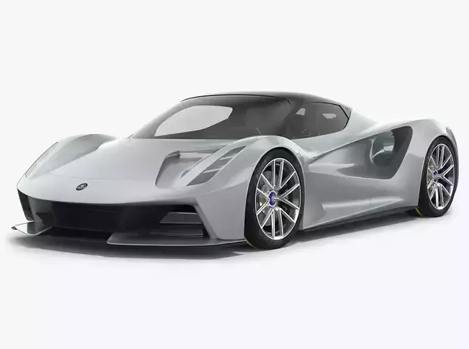 Lotus Evija 2020 3D model
