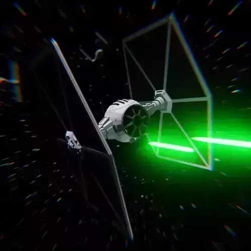 Tie Fighter Free 3D model