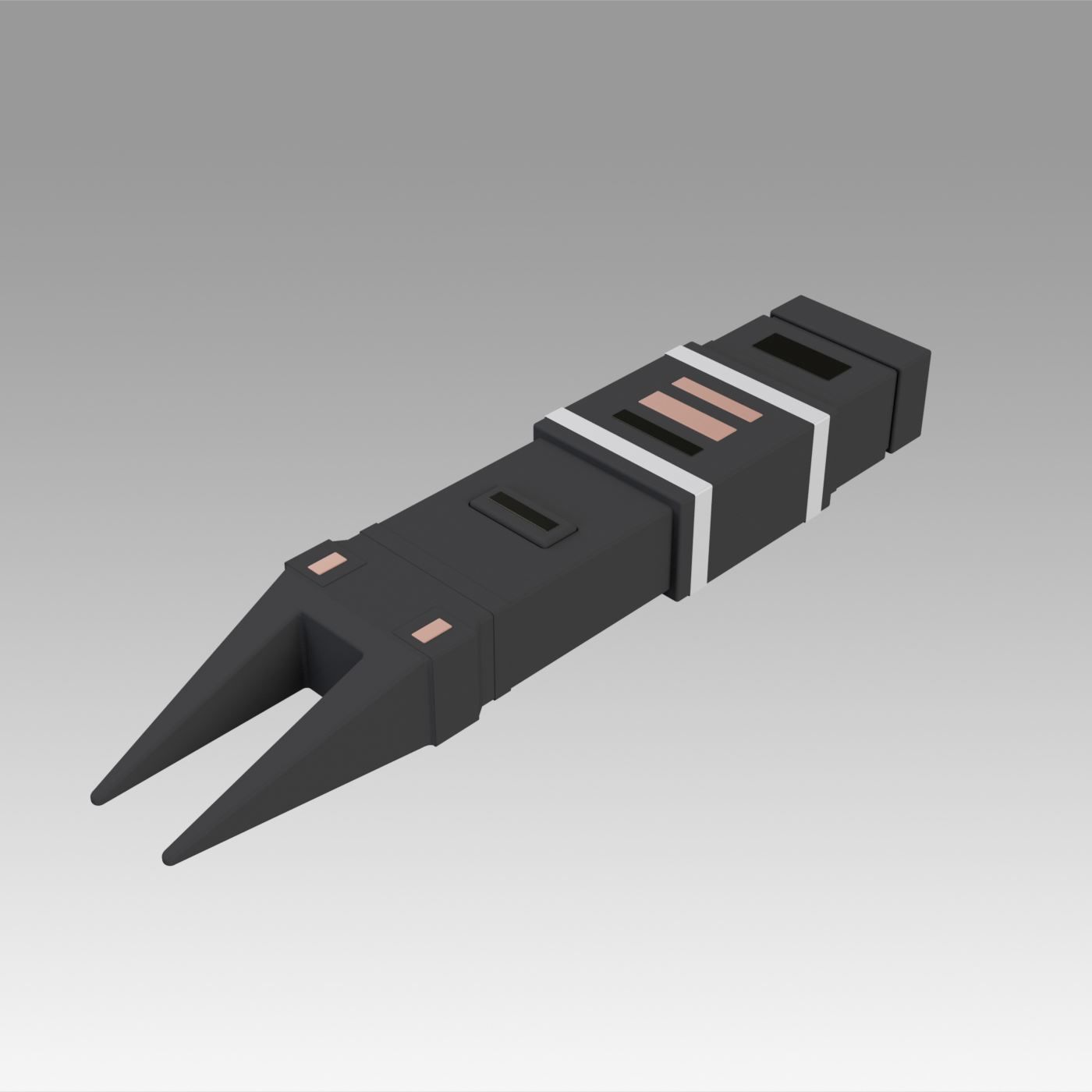 Star Trek The Next Generation 4th Season Forked Medical Device 3D print model_4