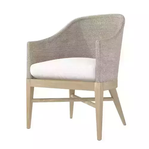 Restoration hardware  MARISOL SEAGRASS SLOPE ARMCHAIR