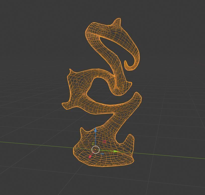 Real Dark tree - low poly version included Low-poly 3D model_11