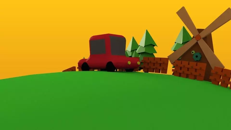 Car Animation Model 3D model car animation VR / AR / low-poly animated | CGTrader