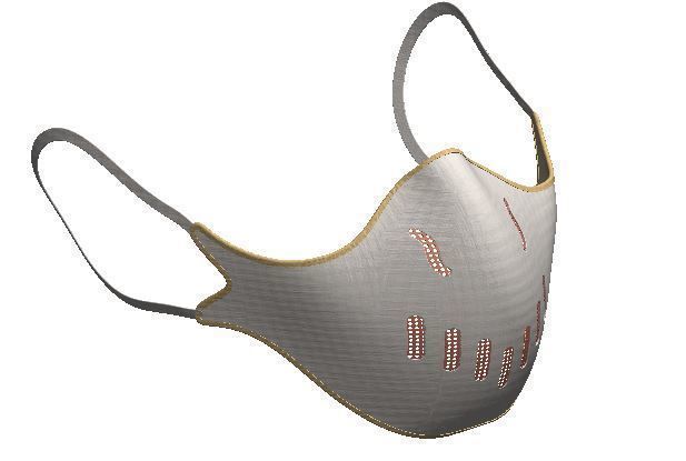 Innovative face mask 3D print model_2