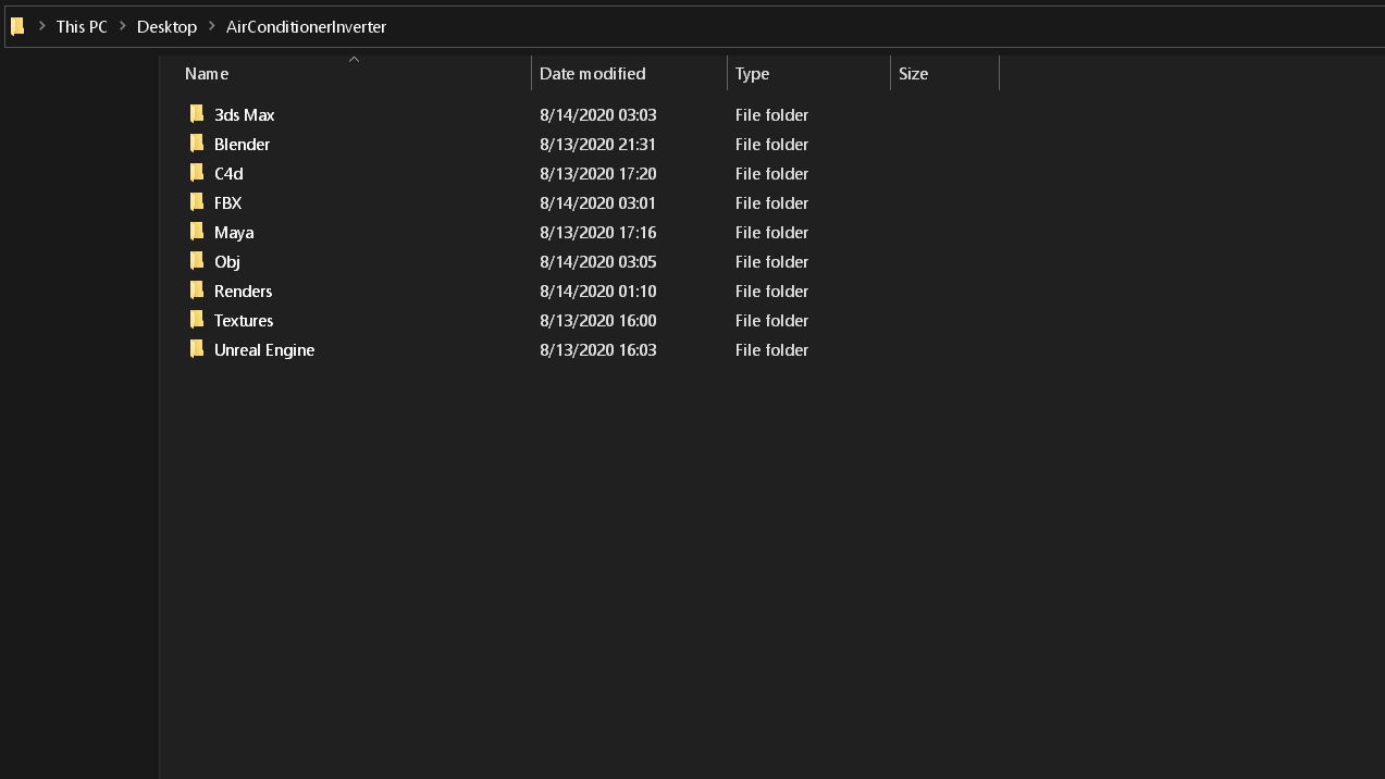 Air Conditioner 3D model_43