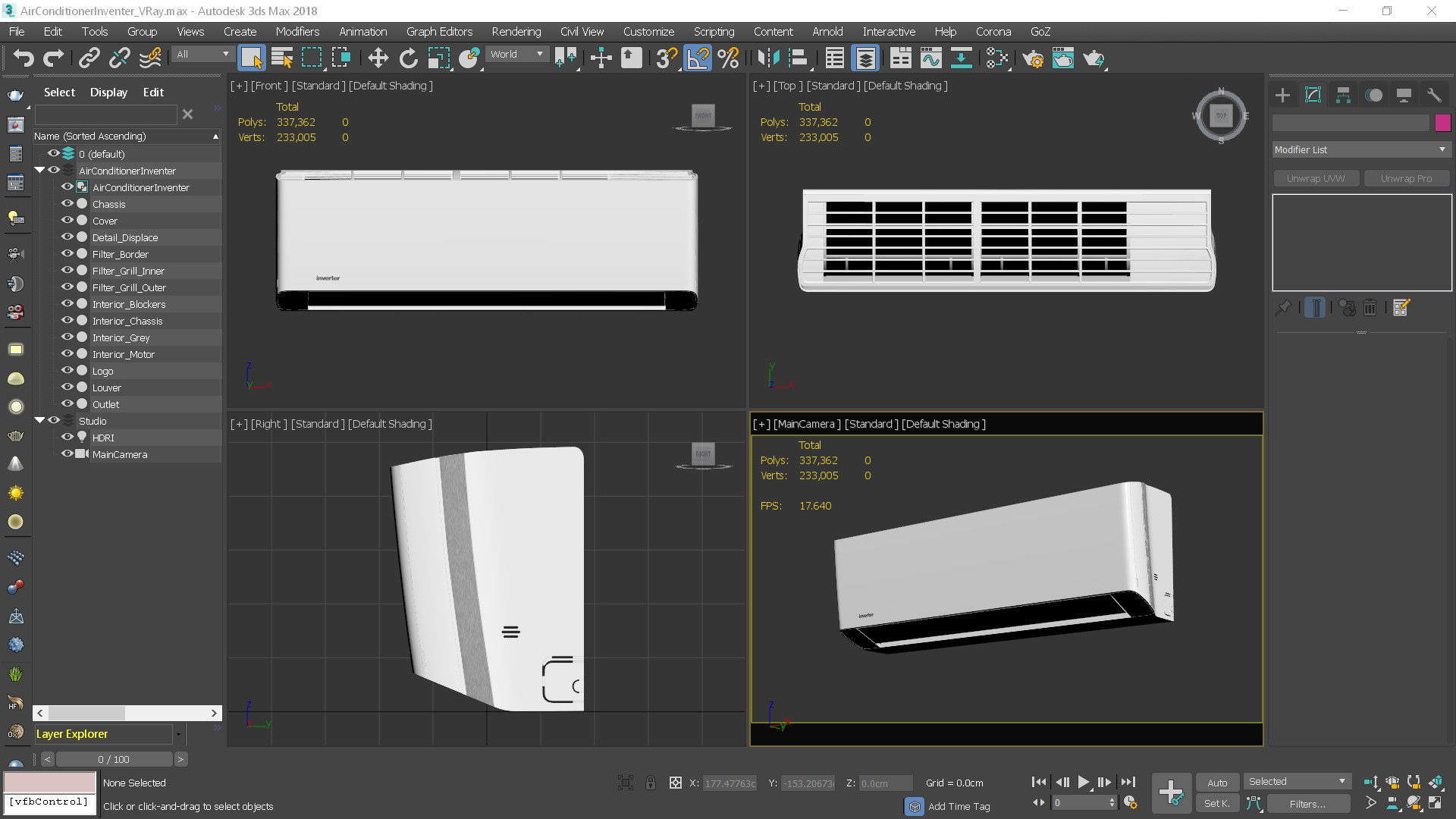 Air Conditioner 3D model_23