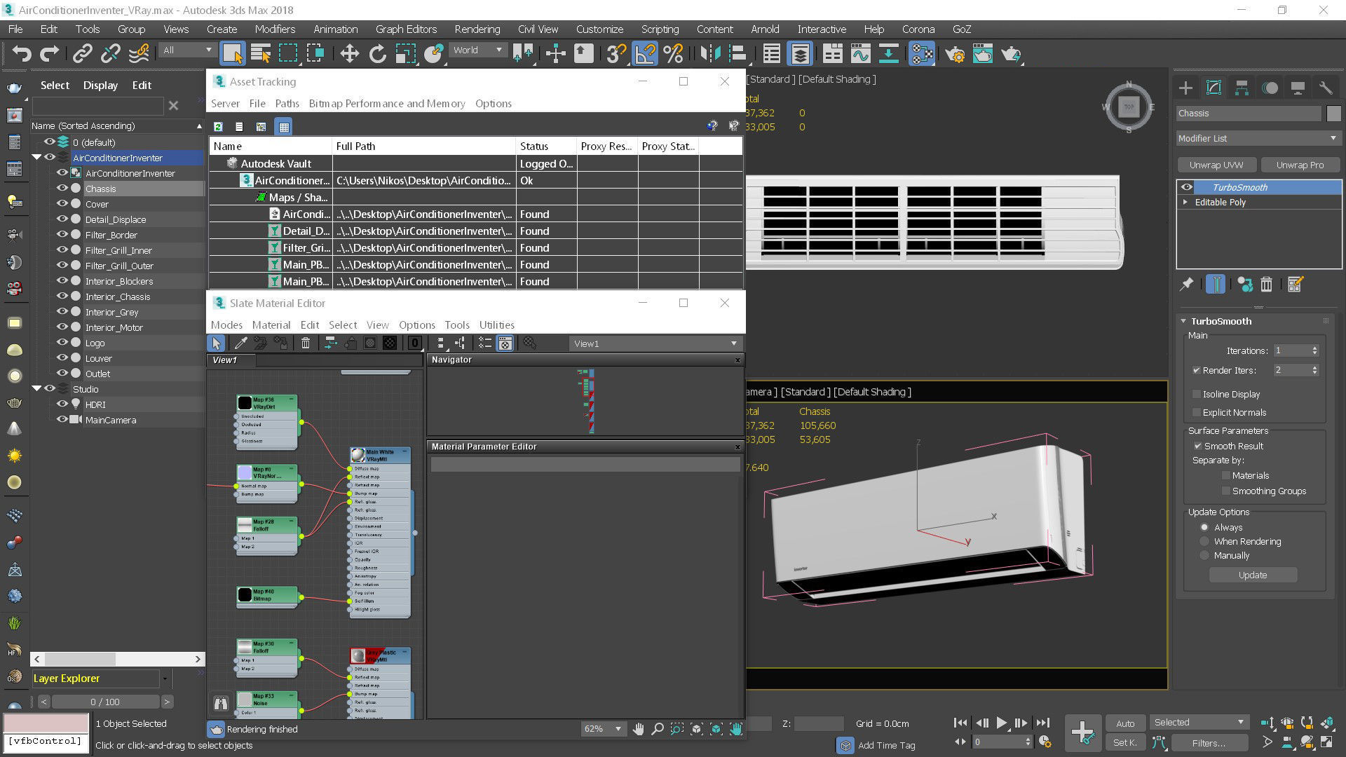 Air Conditioner 3D model_22
