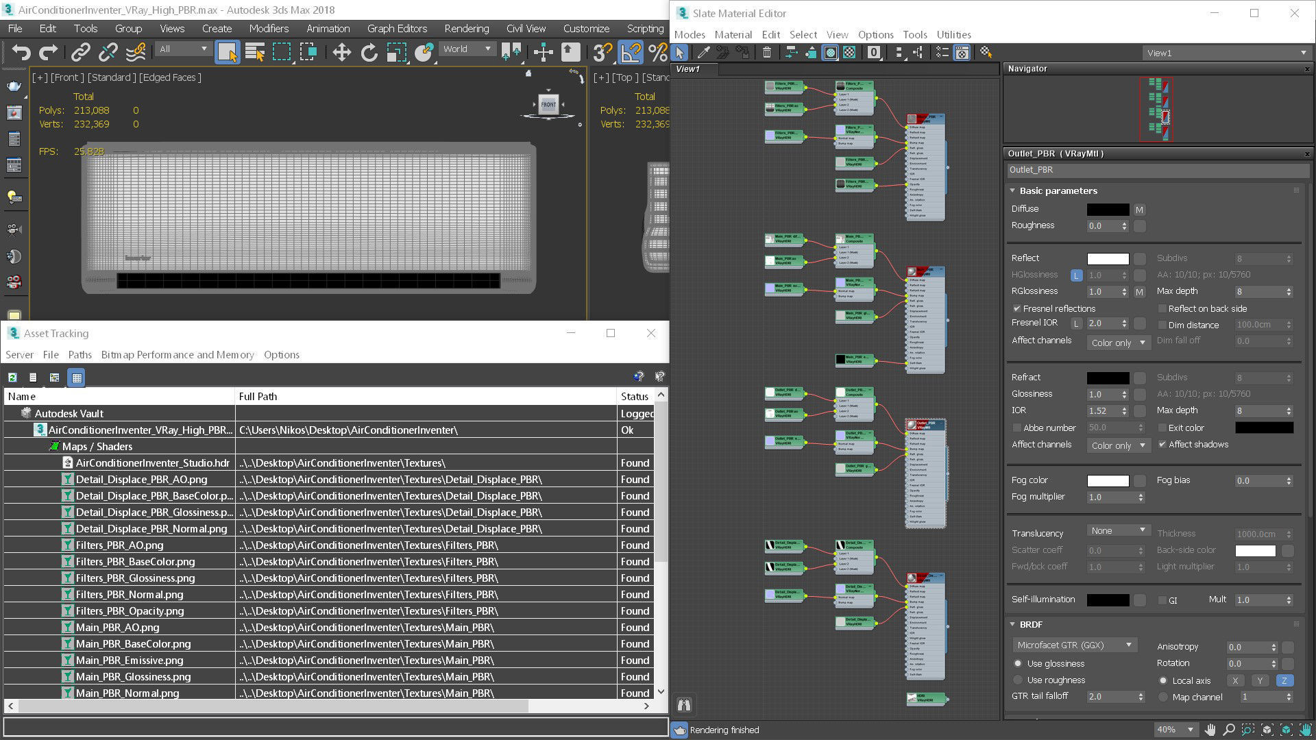 Air Conditioner 3D model_42