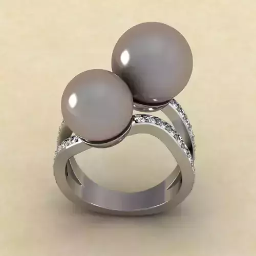 pearl ring 0038