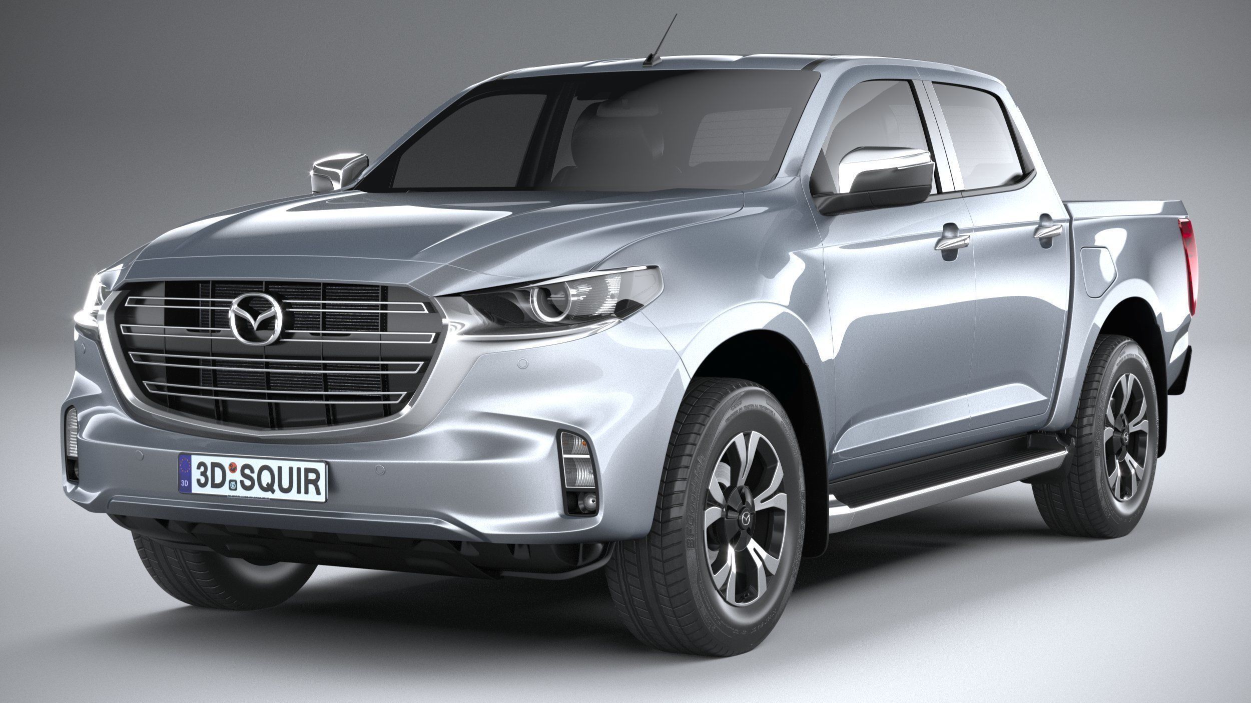 Mazda BT-50 2021 3D model_2