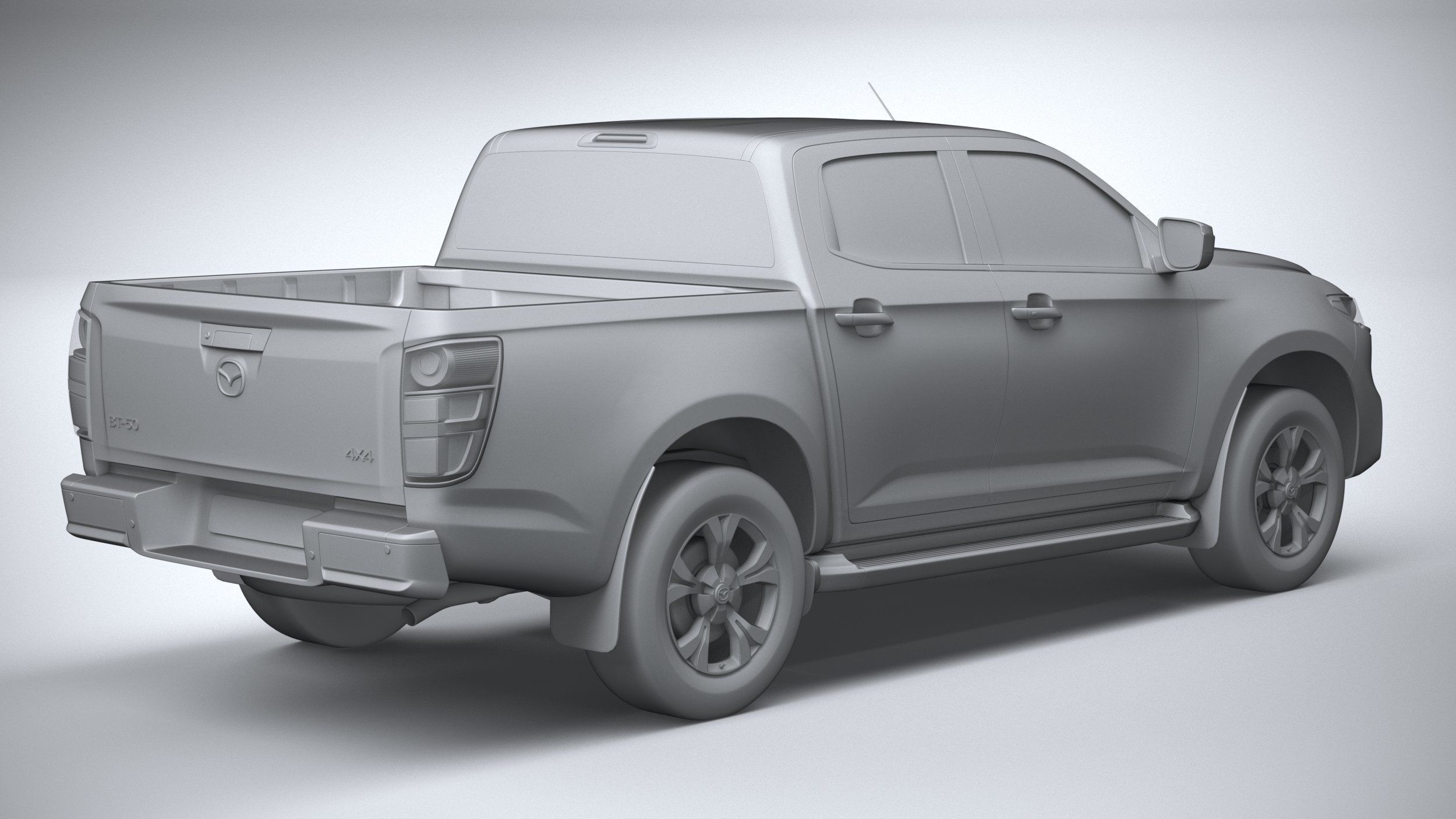 Mazda BT-50 2021 3D model_25