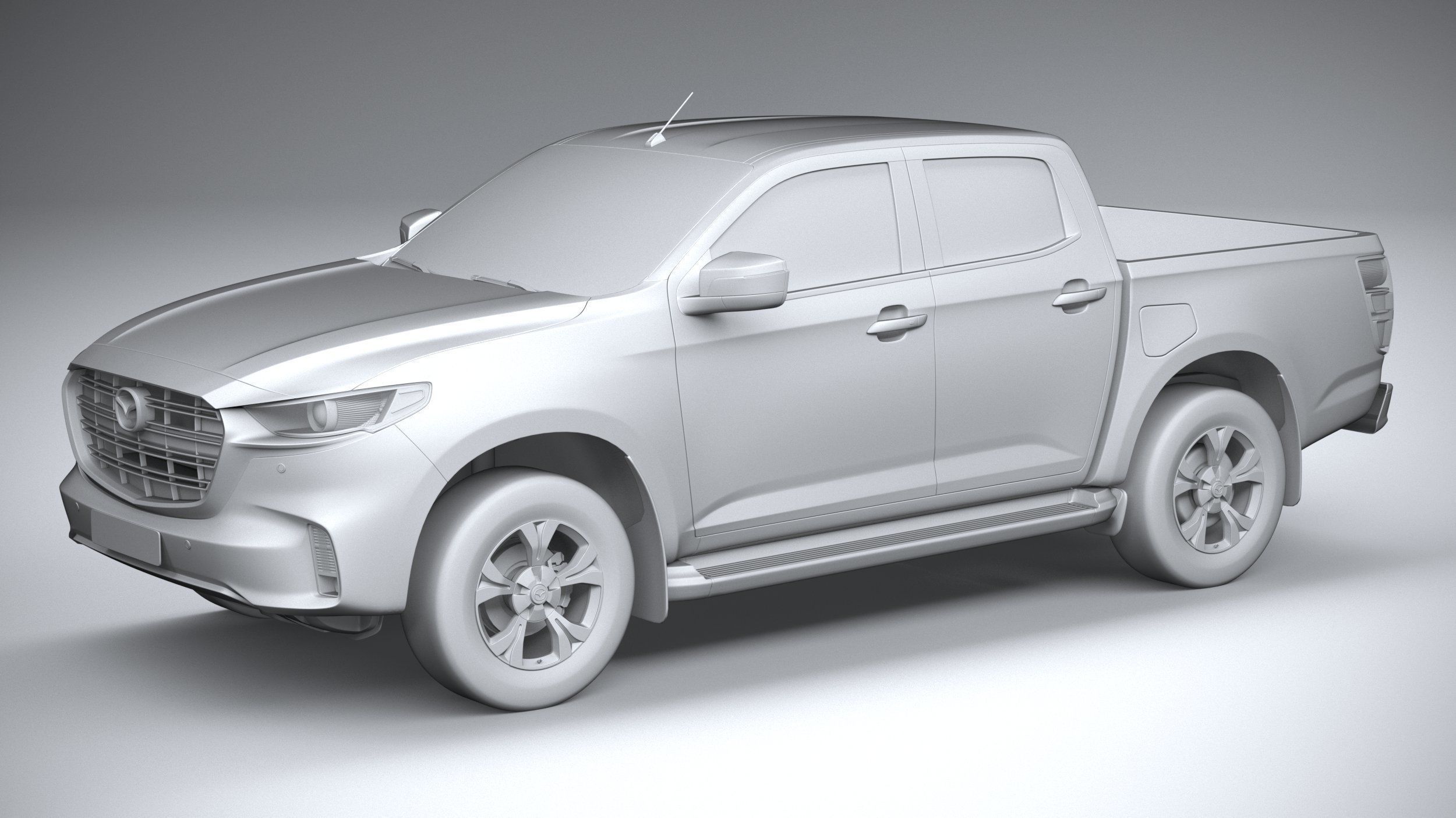 Mazda BT-50 2021 3D model_19