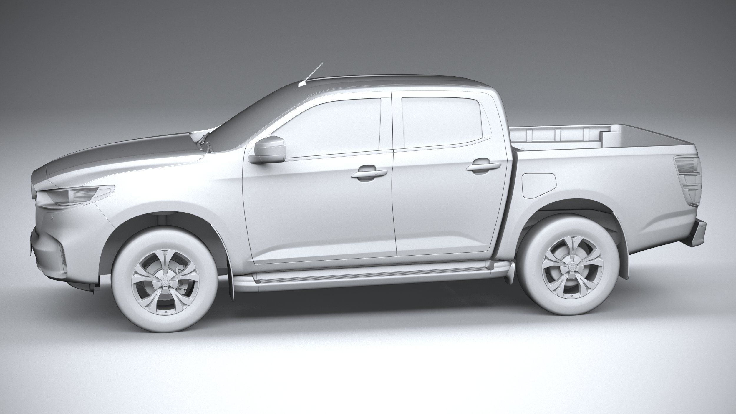Mazda BT-50 2021 3D model_22