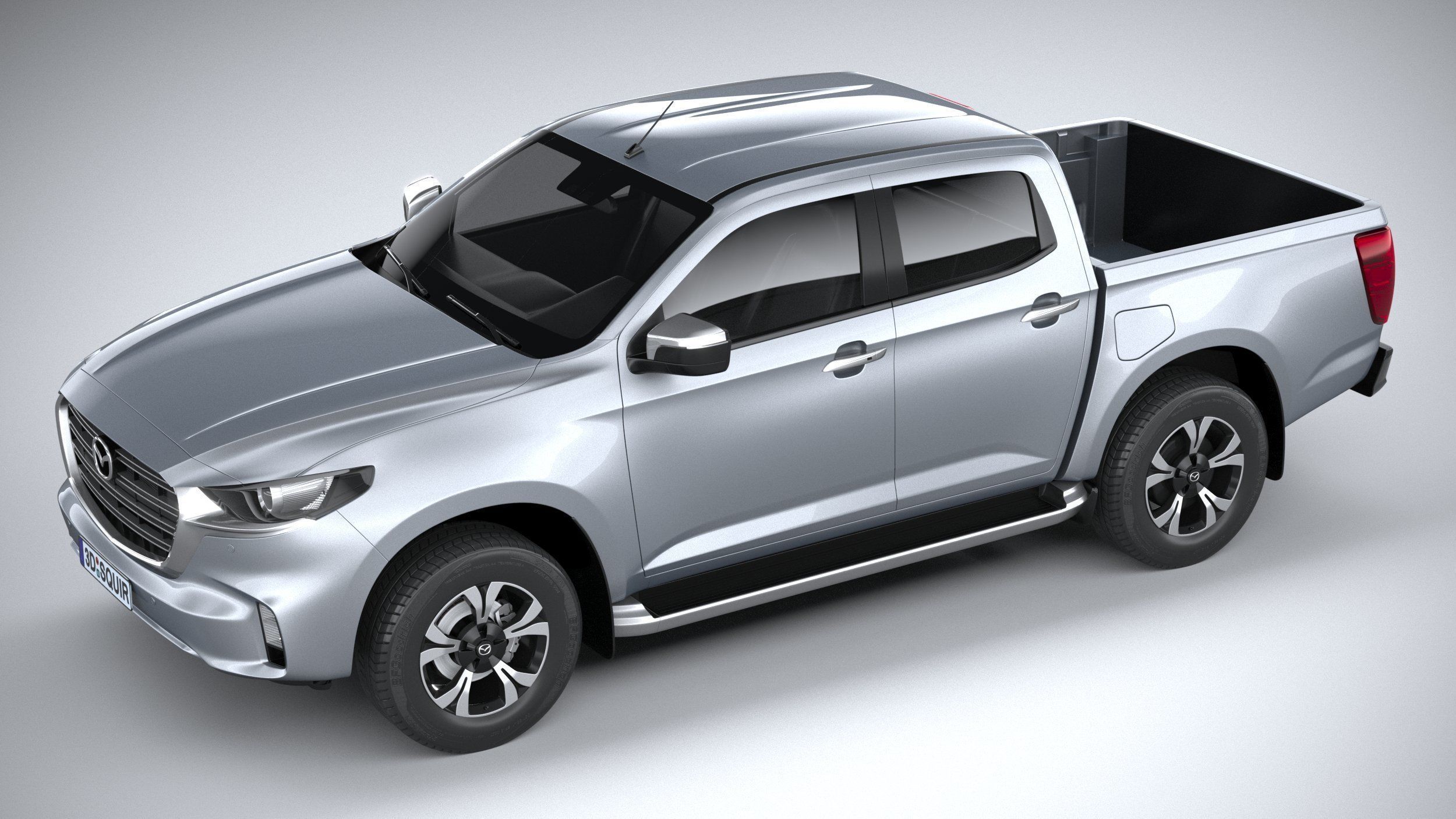 Mazda BT-50 2021 3D model_7