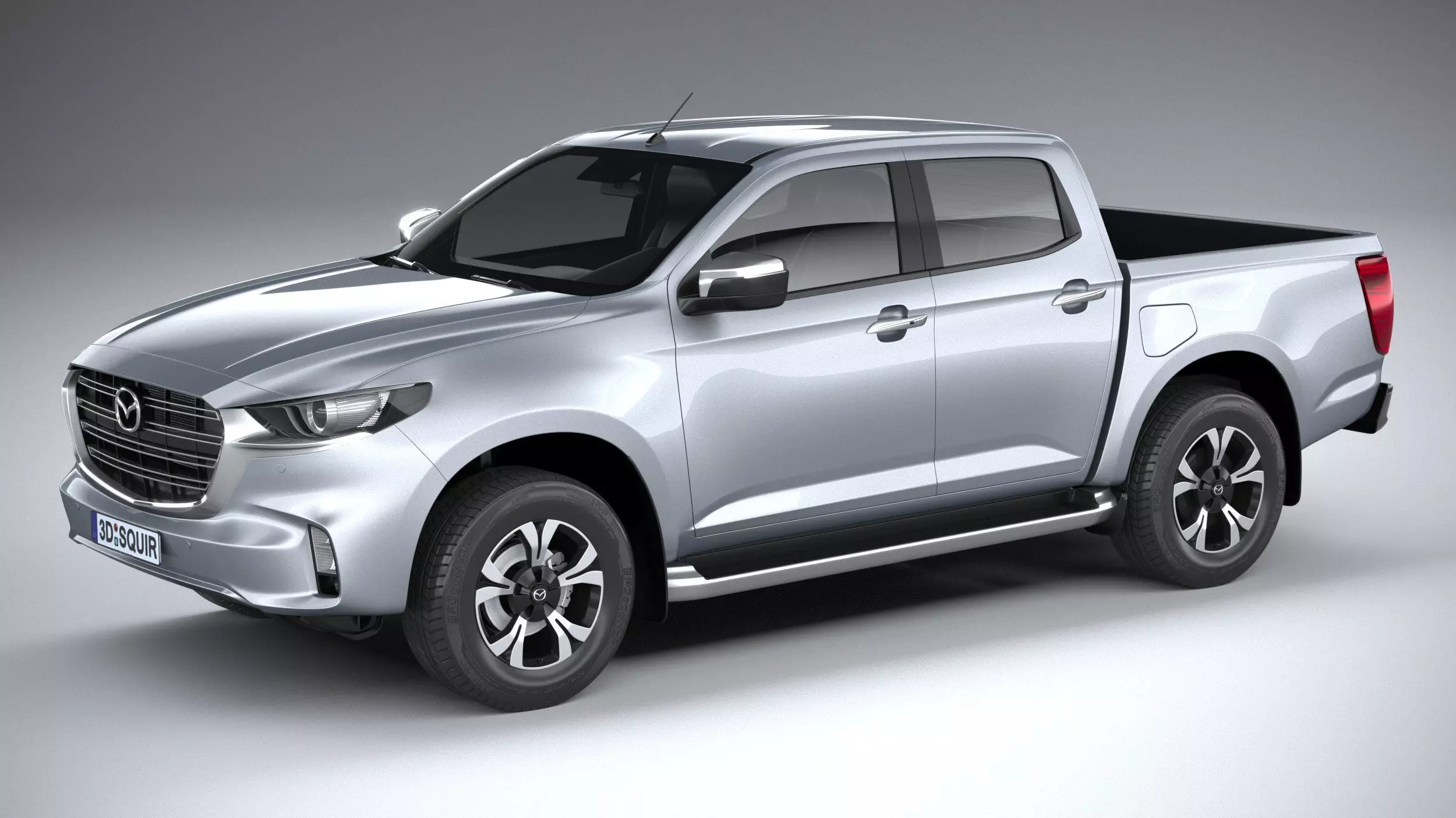Mazda BT-50 2021 3D model_0