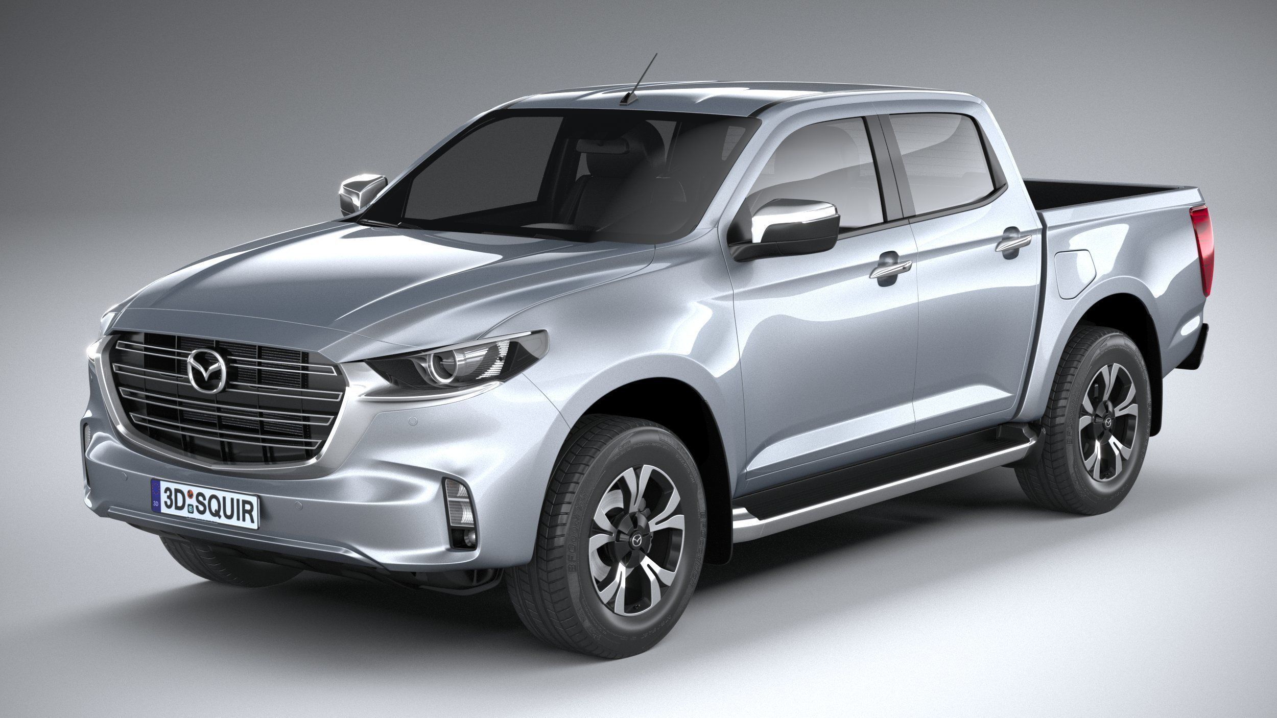 Mazda BT-50 2021 3D model_1
