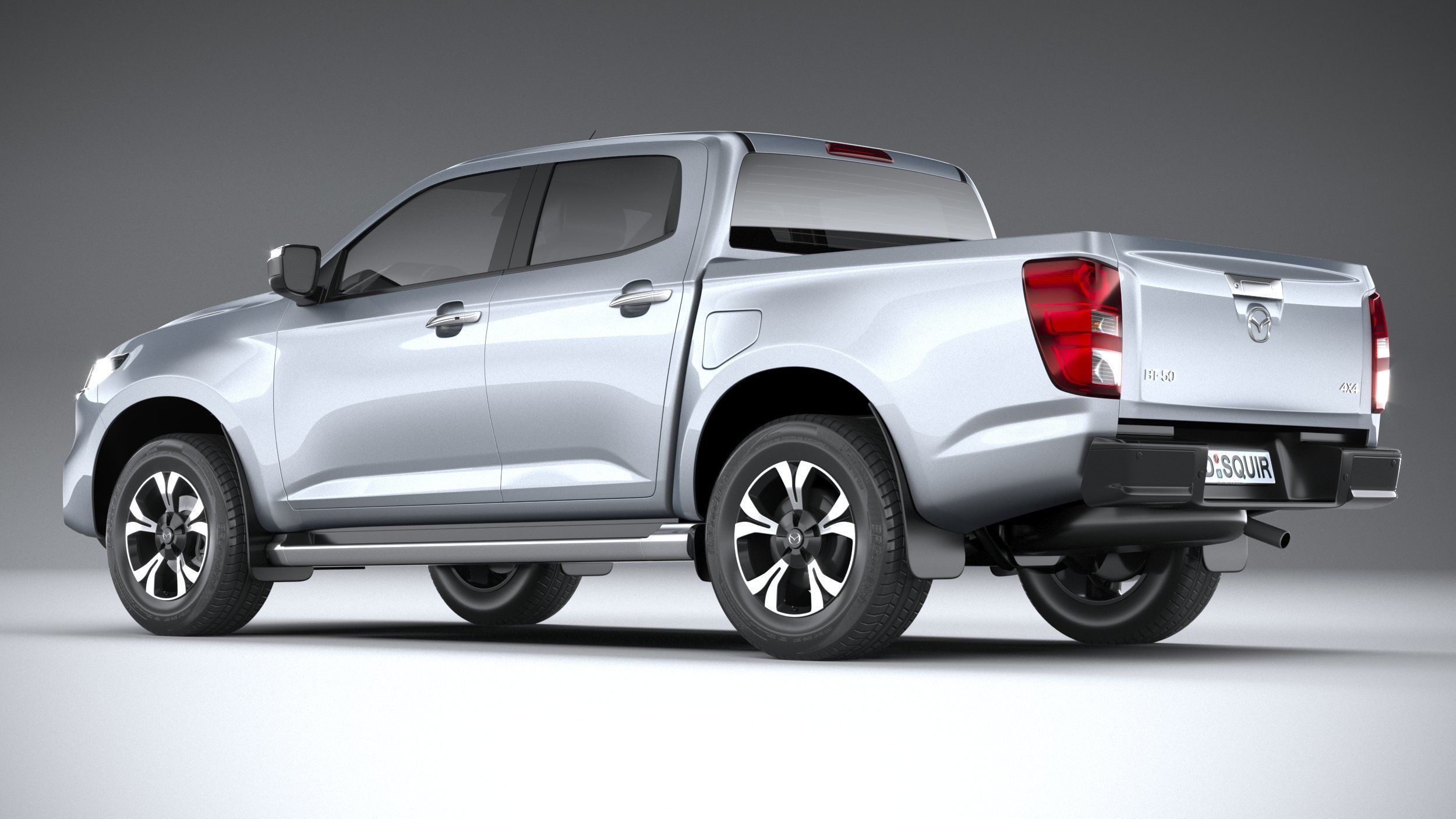 Mazda BT-50 2021 3D model_5