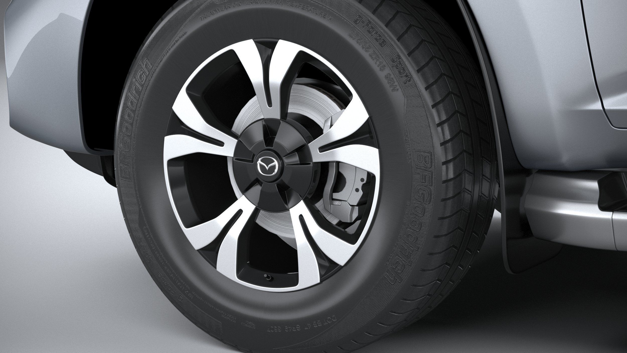 Mazda BT-50 2021 3D model_16