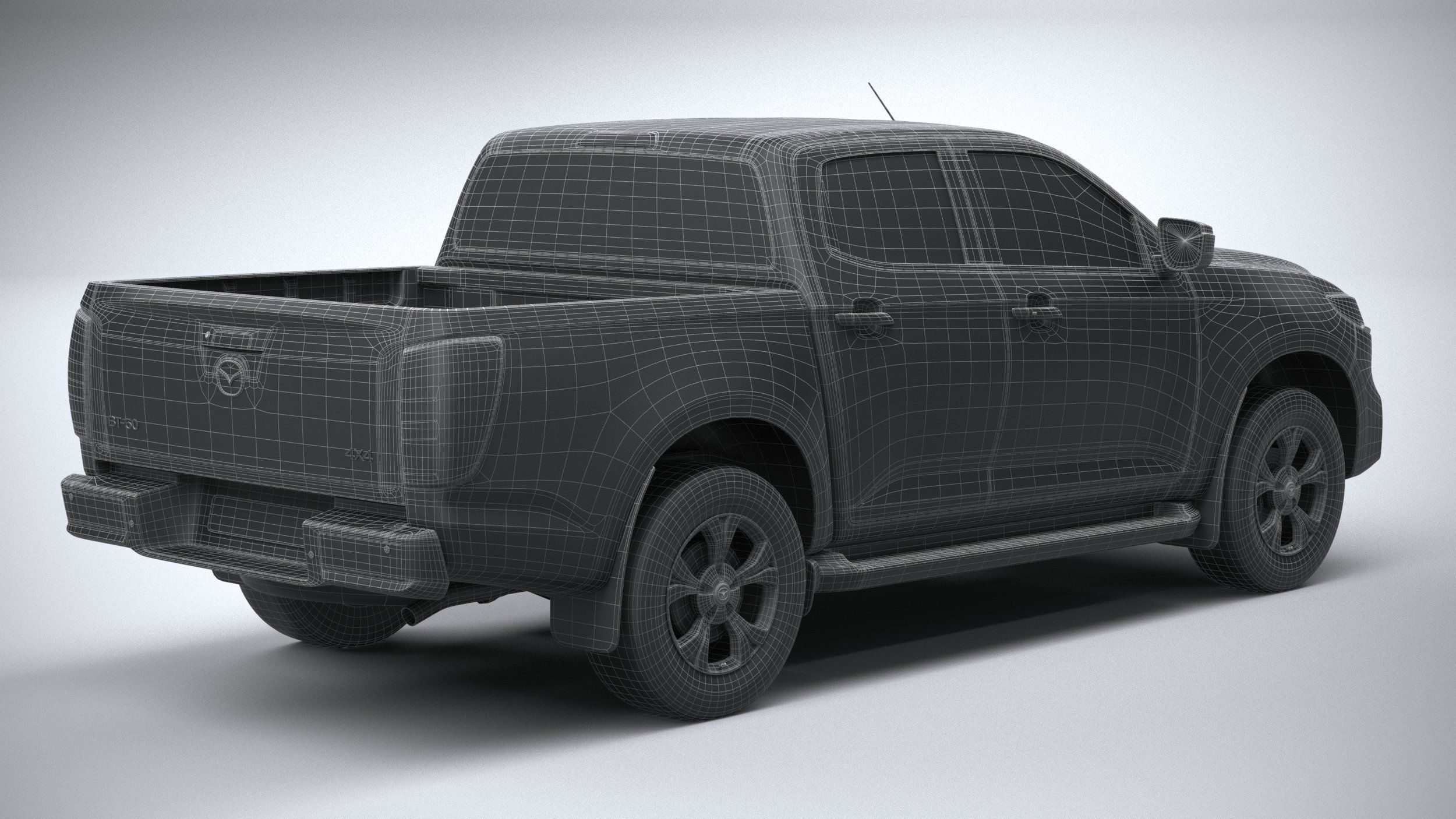 Mazda BT-50 2021 3D model_29
