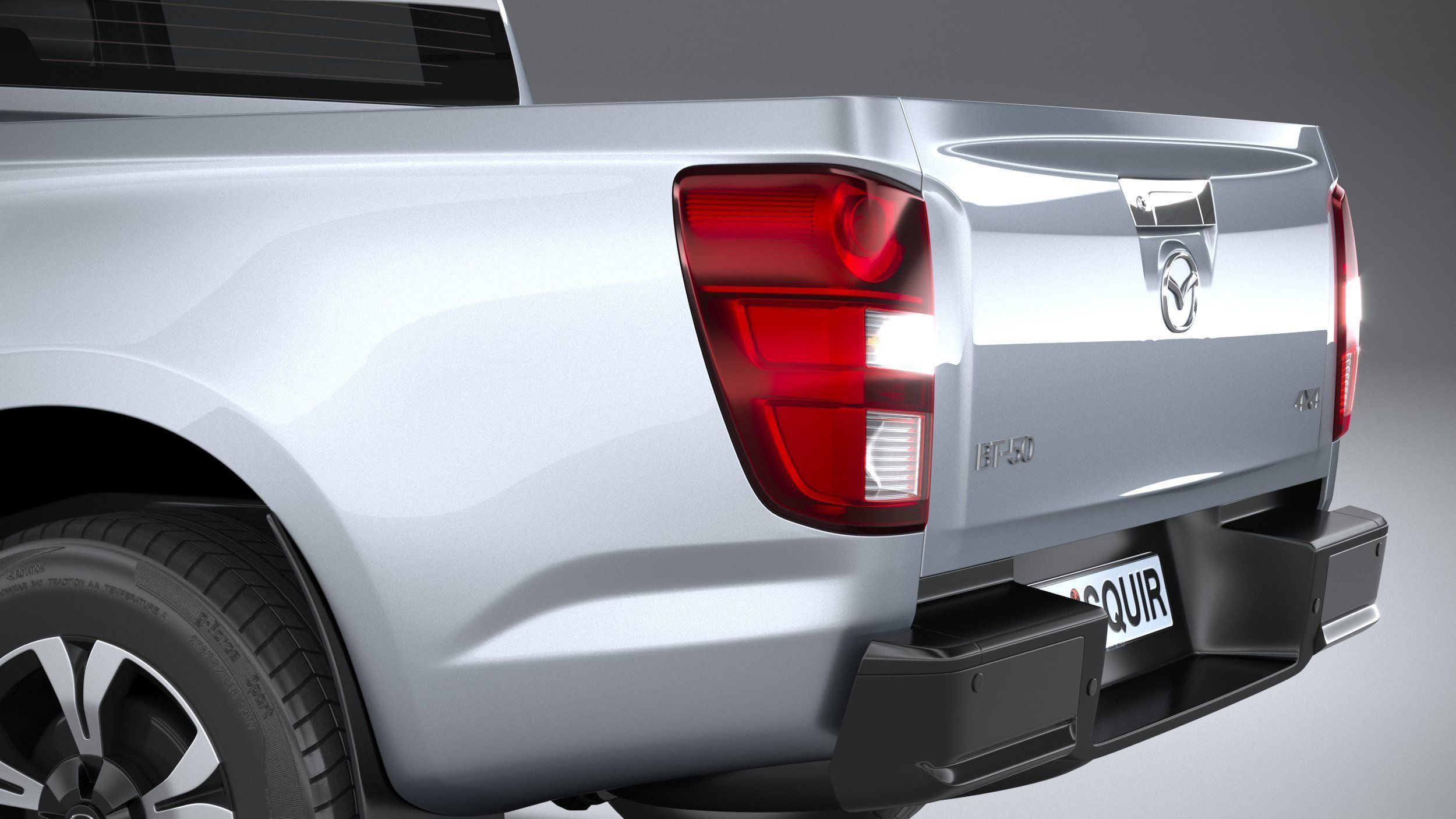 Mazda BT-50 2021 3D model_6