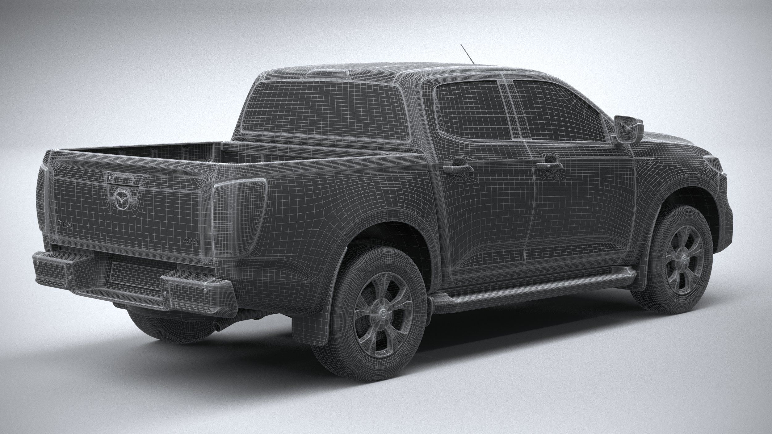 Mazda BT-50 2021 3D model_27
