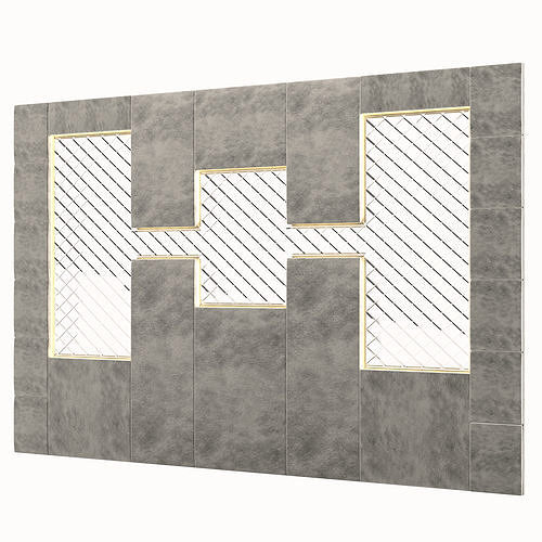 Head Board 01 Free 3D model