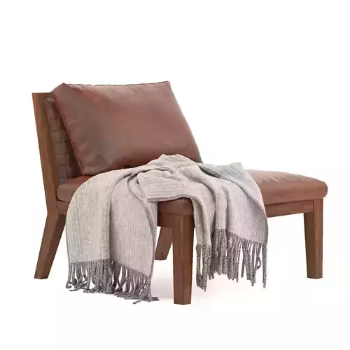 Frigerio Giulia Trecy Armchair with blanket