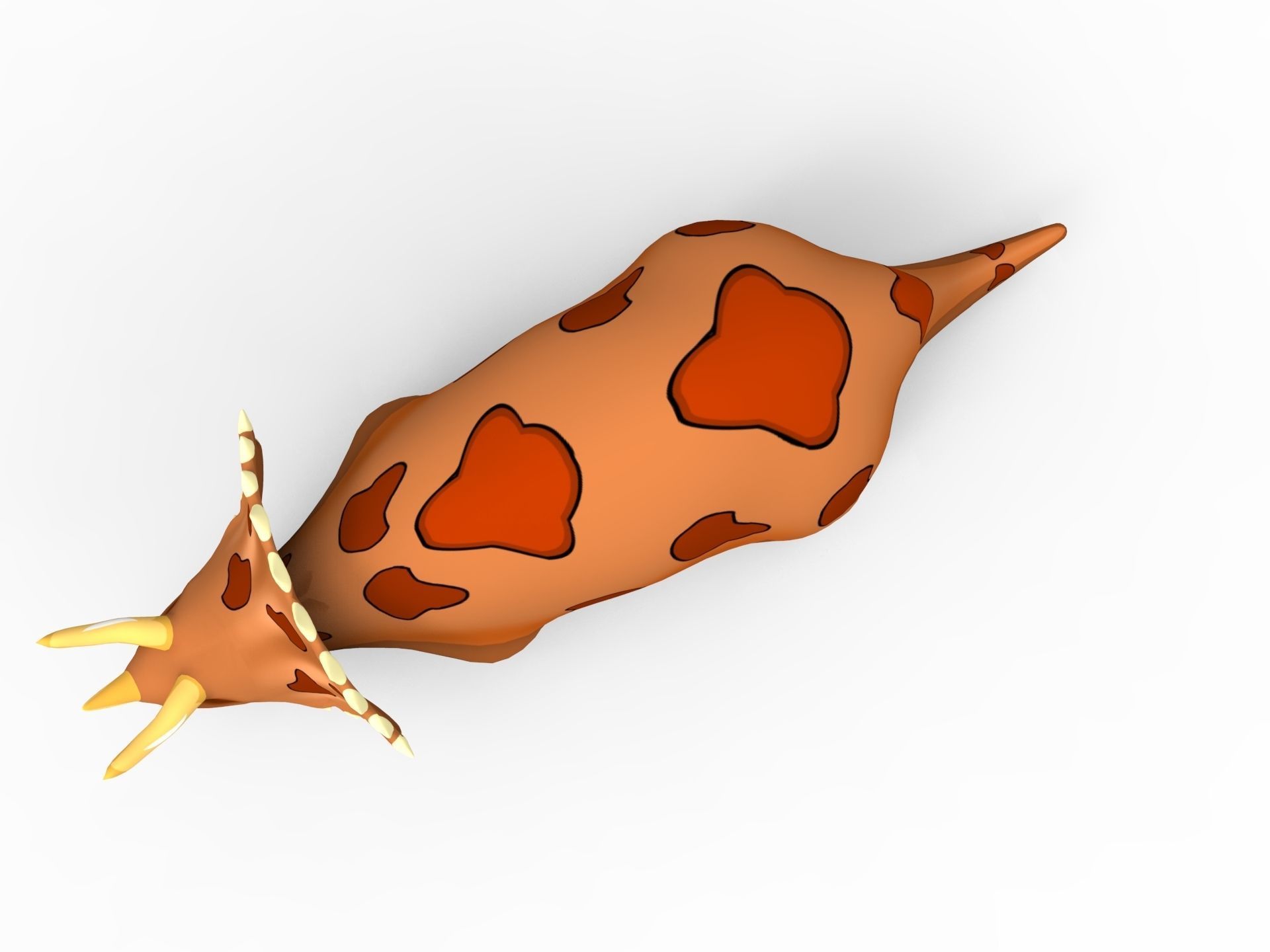 3D Models Cartoon Triceratops Rigged and Animated  Low-poly 3D model_11