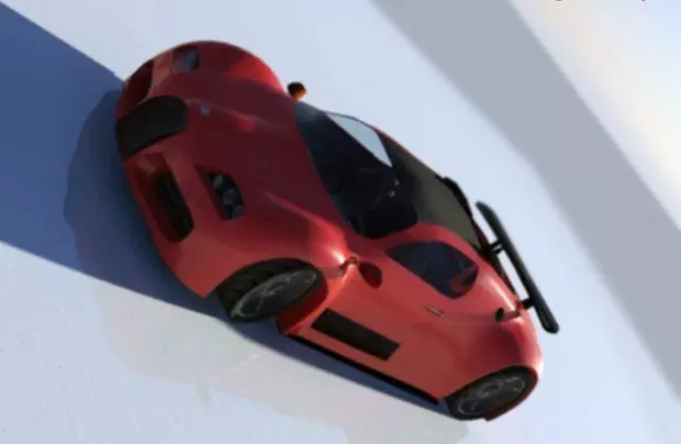 Bugatti Veyron 3d model Low-poly 3D model_0