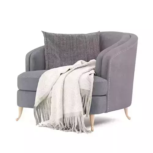 Travail Italian tub armchair