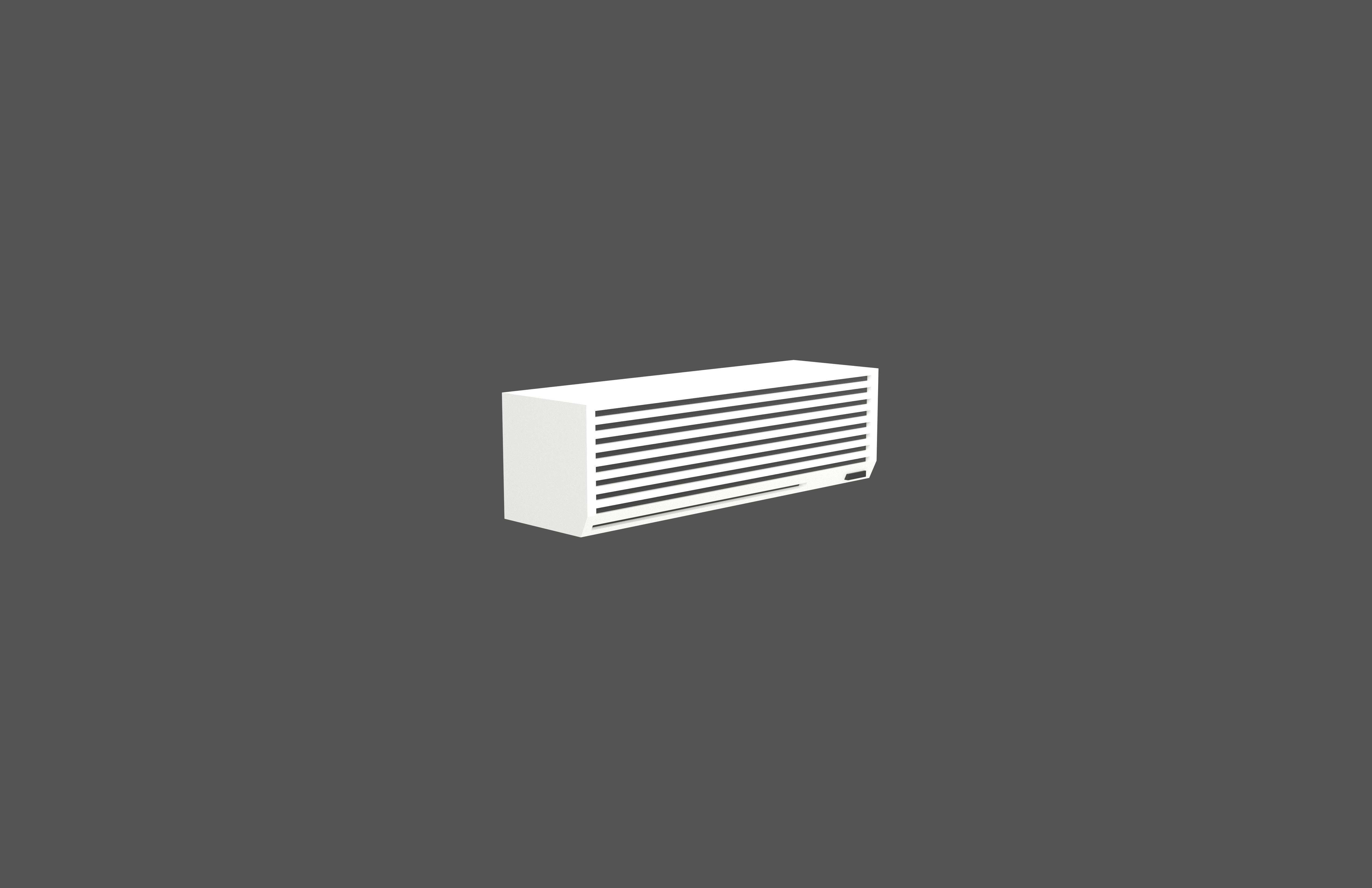 Cartoon Air Conditioning v1 001 Low-poly 3D model_4