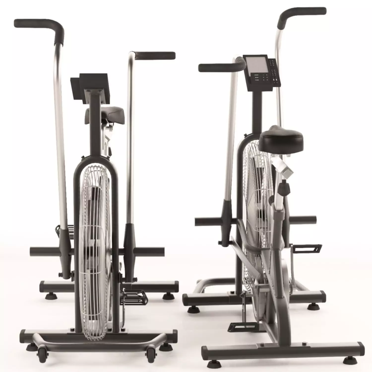 AIR exercise and fitness gym bike 3D model_0