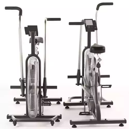 AIR exercise and fitness gym bike 3D model