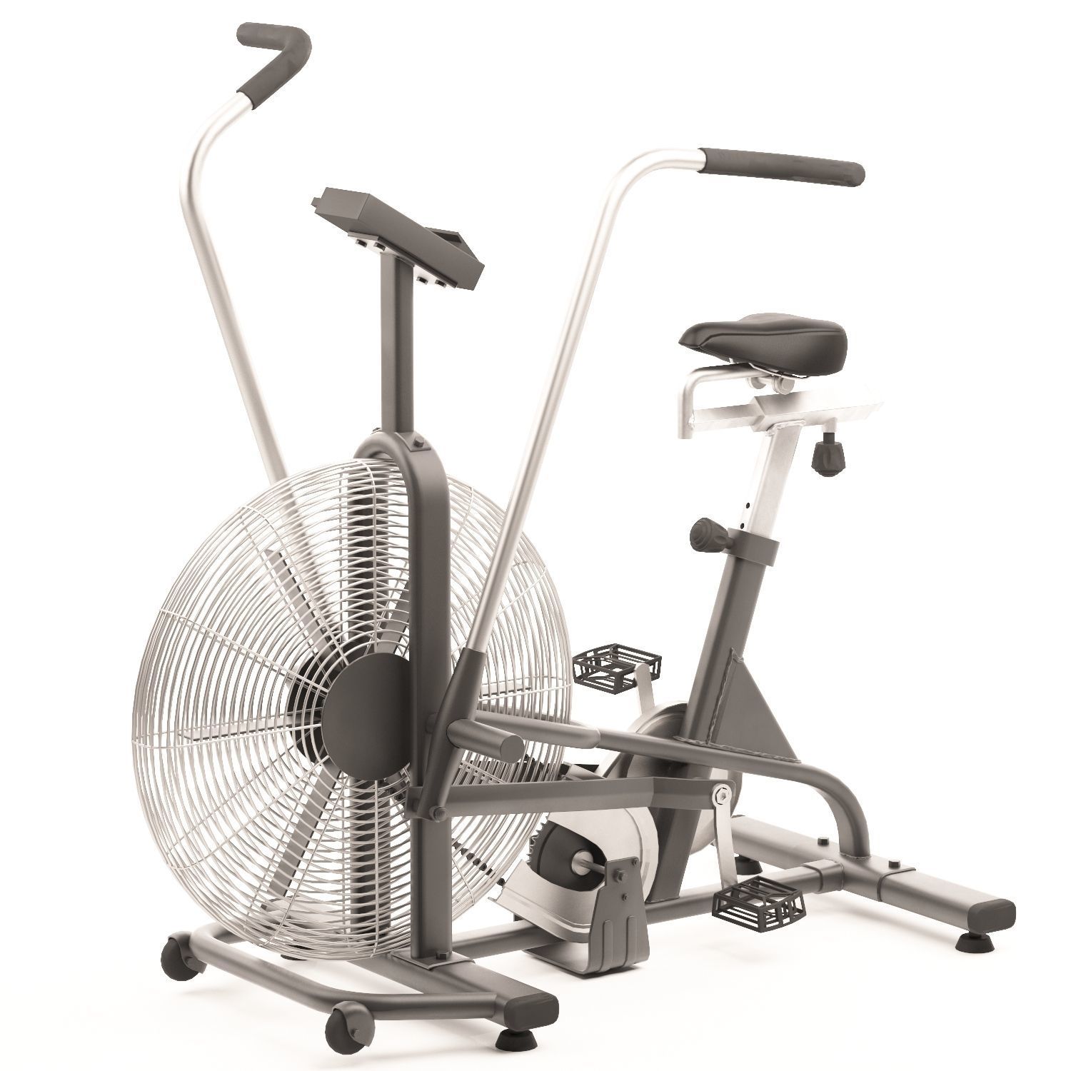 AIR exercise and fitness gym bike 3D model_2