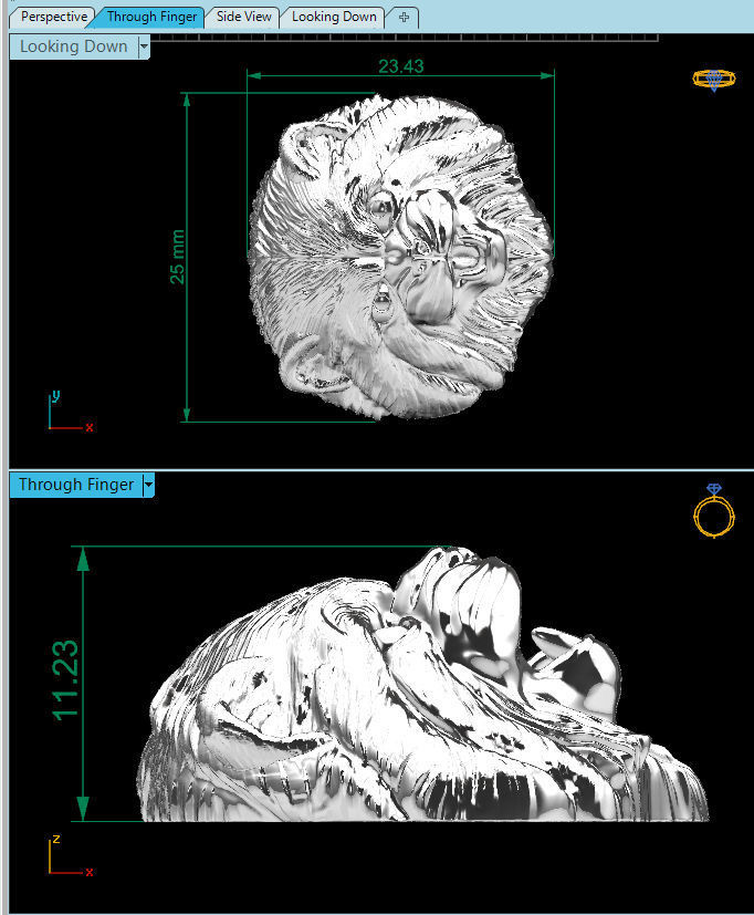 Cat Pallass manul 3D print model 3D print model_11