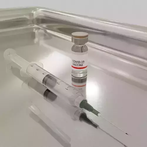 Representation of COVID 19 VACCINE 3D model