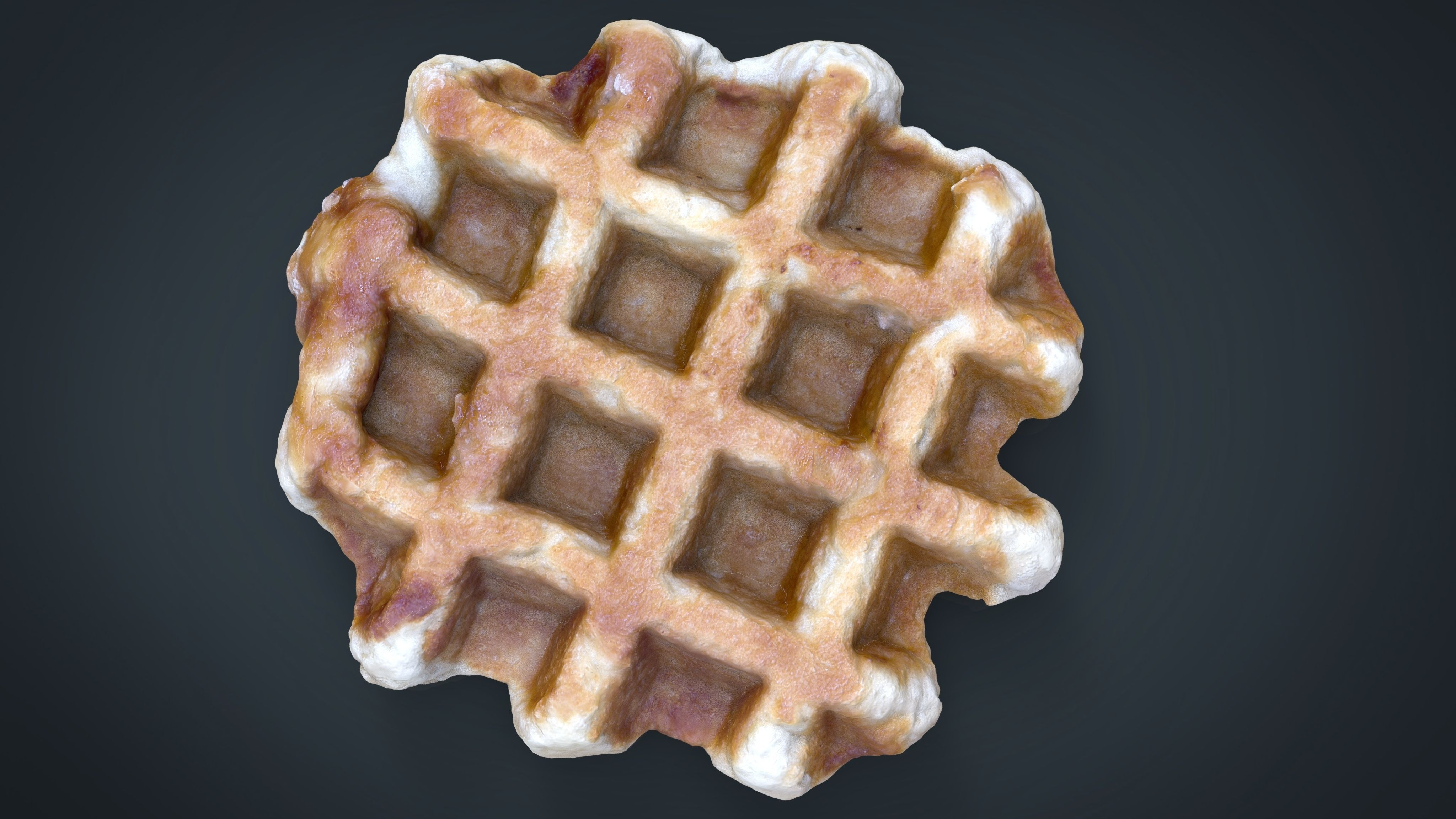 Waffle 3D model_7