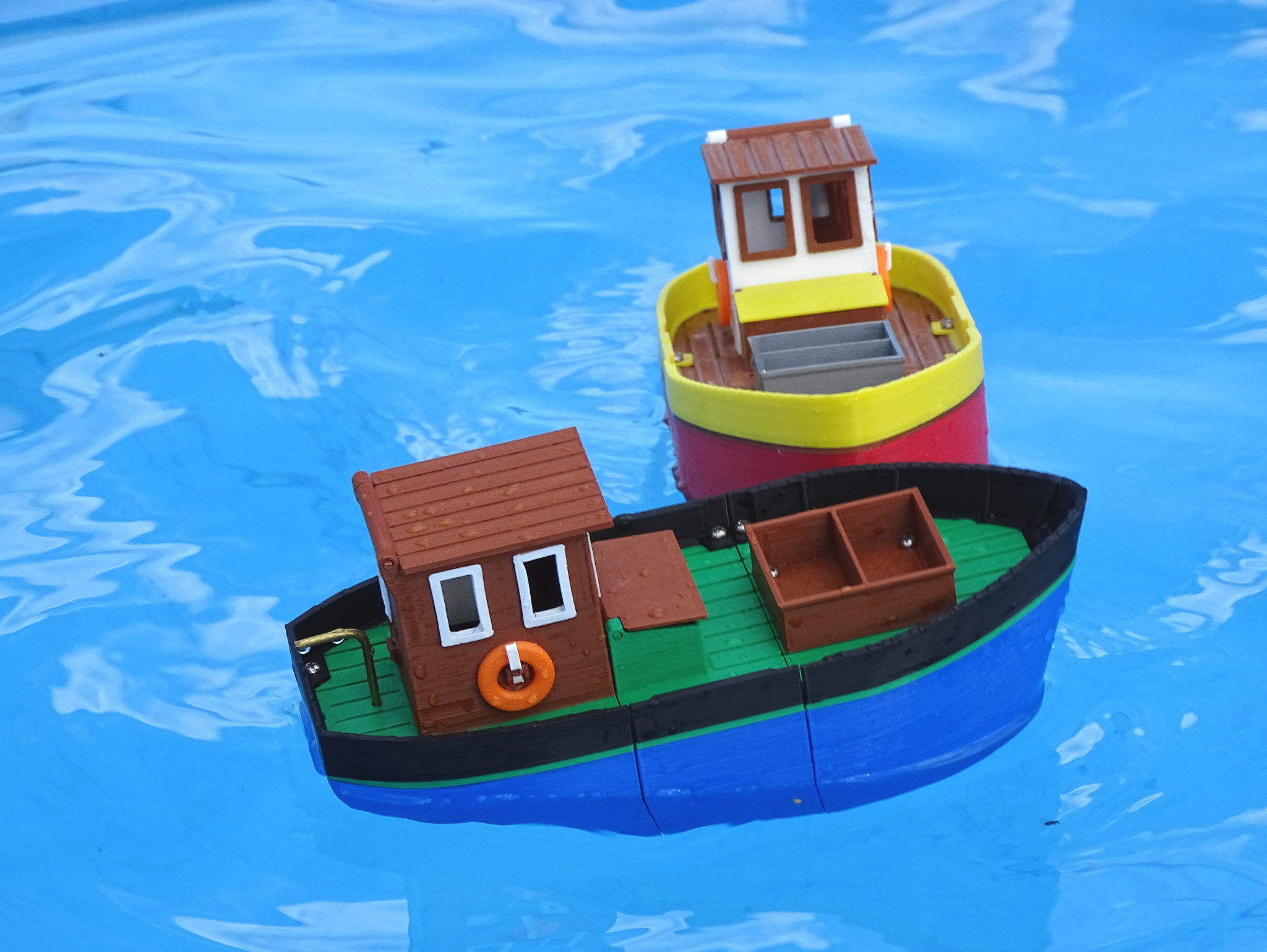 Small fishing boat by Printed-Toys Free 3D print model_5