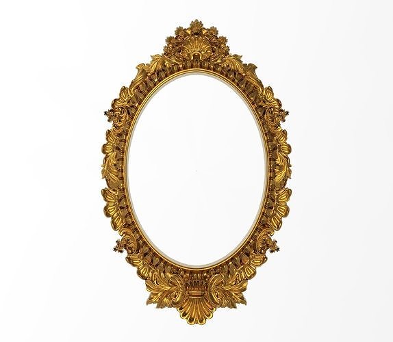 Carved Picture Frame 3D model