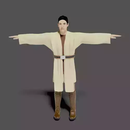 Jedi-rigged and animated
