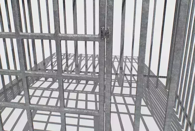 Basement Jail Storage or Cell Pack 4